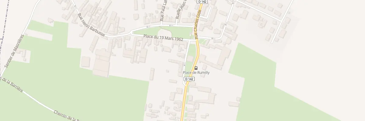 Plan du 68A Rue Pierre Curie à Rumilly-en-Cambrésis