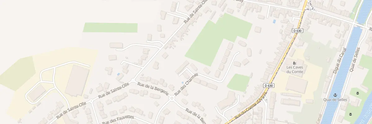 Plan du 9 Rue des Charmes à Neuville-Saint-Rémy