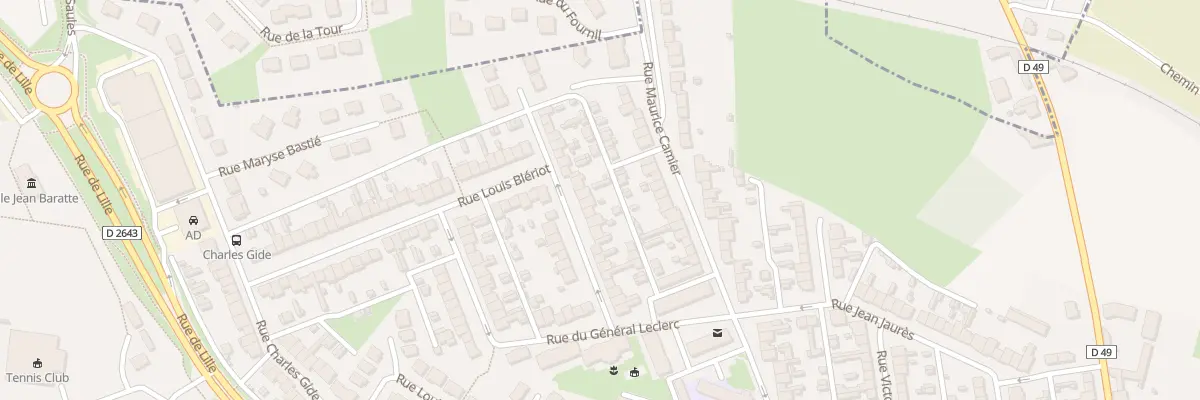 Plan du 24 Rue Roger Salengro à Neuville-Saint-Rémy