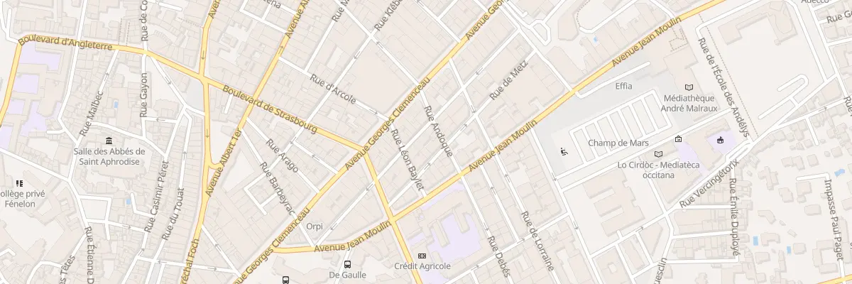 Plan du 24 Rue d’Austerlitz à Béziers