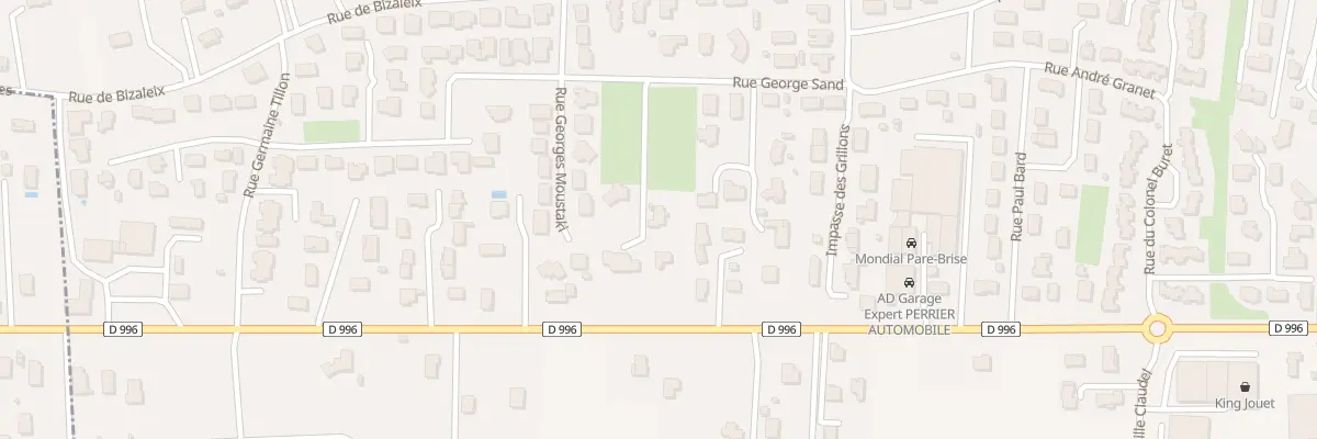Plan du 5 Rue George Sand à Issoire