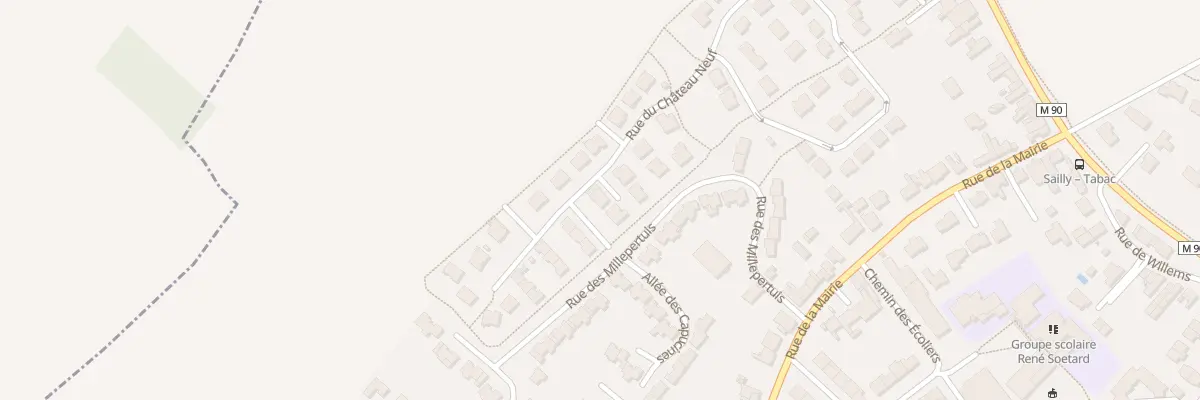 Plan du 28 Rue du Château Neuf à Sailly-lez-Lannoy