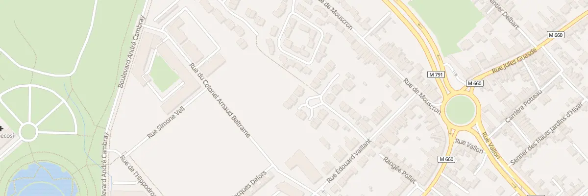 Plan du 21 Rue de Kothen à Wattrelos