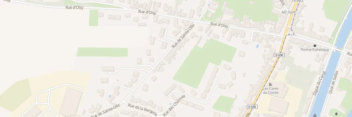 Plan du 24 Rue de Sainte-olle à Neuville-Saint-Rémy