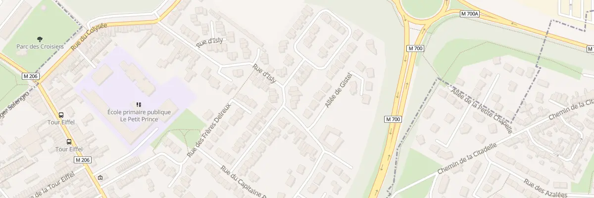 Plan du 67 Rue d’Isly à Lys-lez-Lannoy