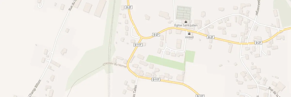 Plan du 10 Rue de l’Eglise à Saulzet