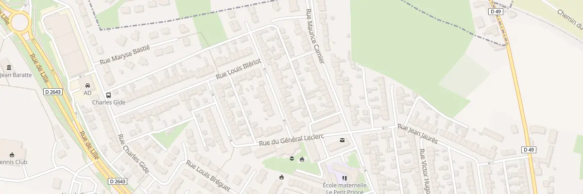 Plan du 16 Rue Roger Salengro à Neuville-Saint-Rémy