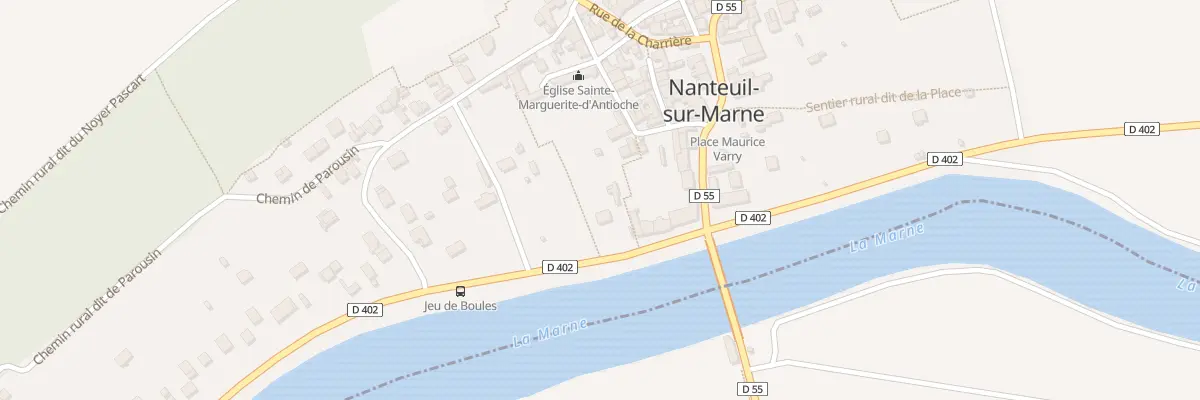 Plan du 3 Quai de Marne à Nanteuil-sur-Marne