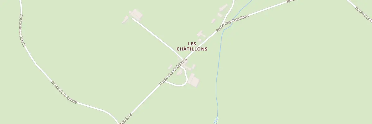 Plan du 71A Les Chatillons à Tresnay