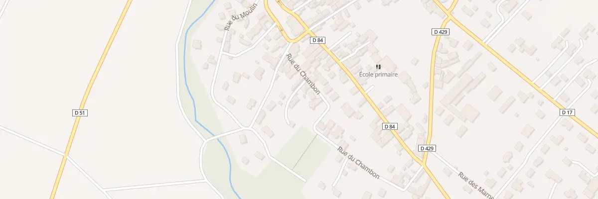 Plan du 1 Imp du Chambon à Martres-sur-Morge