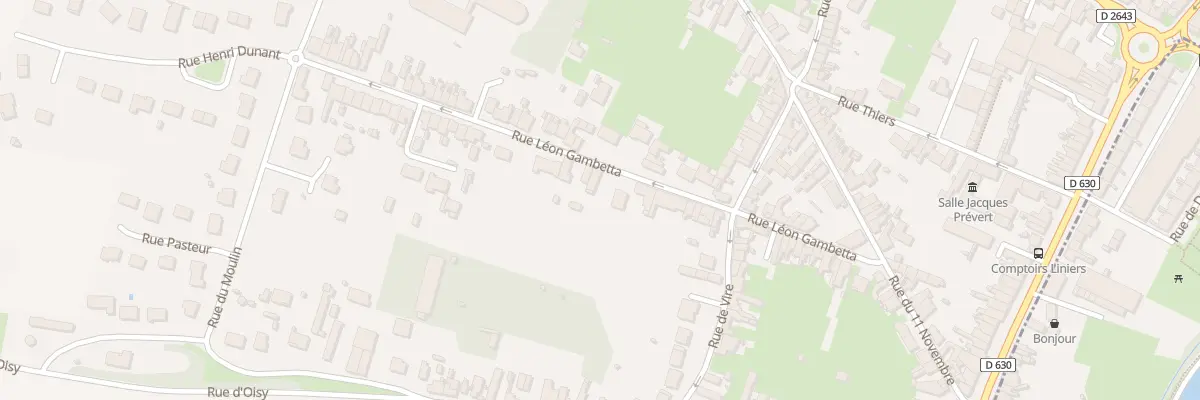 Plan du 39 Rue Gambetta à Neuville-Saint-Rémy