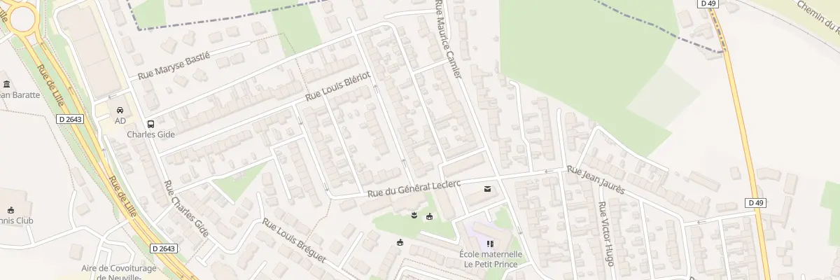 Plan du 12 Rue Roger Salengro à Neuville-Saint-Rémy