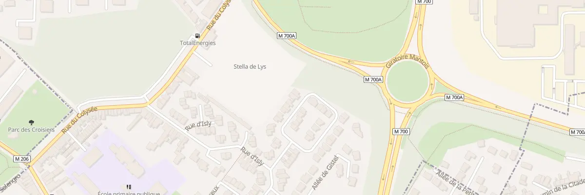Plan du 21 Rue des Combattants d’Afn à Lys-lez-Lannoy