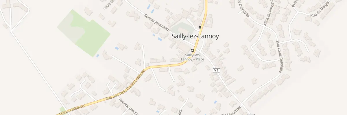 Plan du 6 Rue des Trois Frères Lefebvre à Sailly-lez-Lannoy