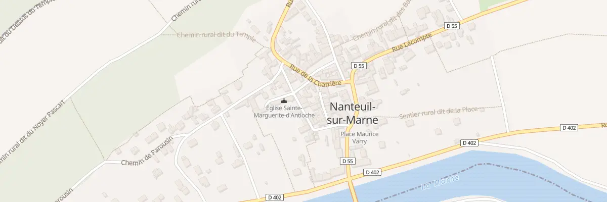 Plan du 12 Rue Alexandre Morlot à Nanteuil-sur-Marne