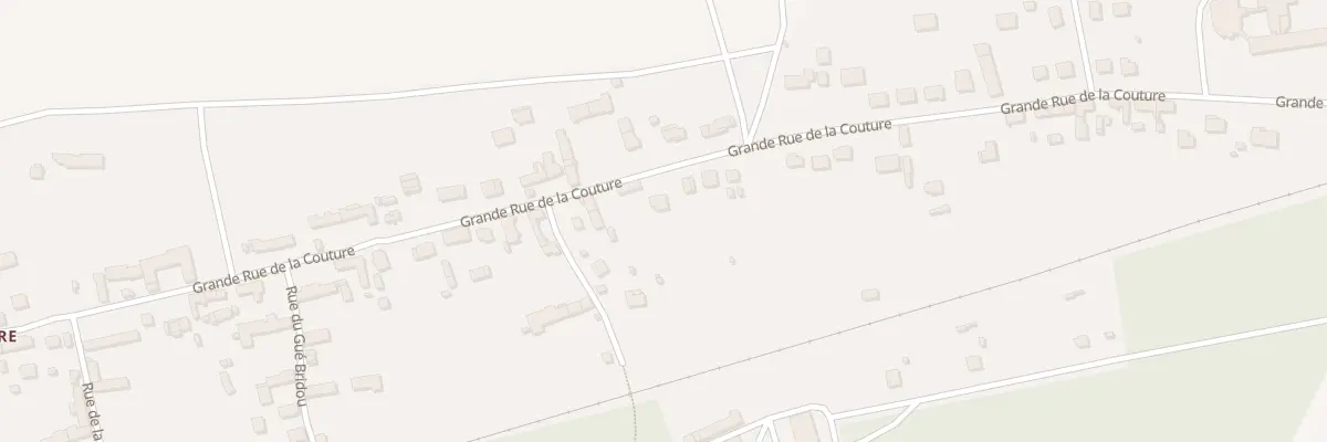 Plan du 47 Gr Grande Rue de Couture aux Ormes-sur-Voulzie