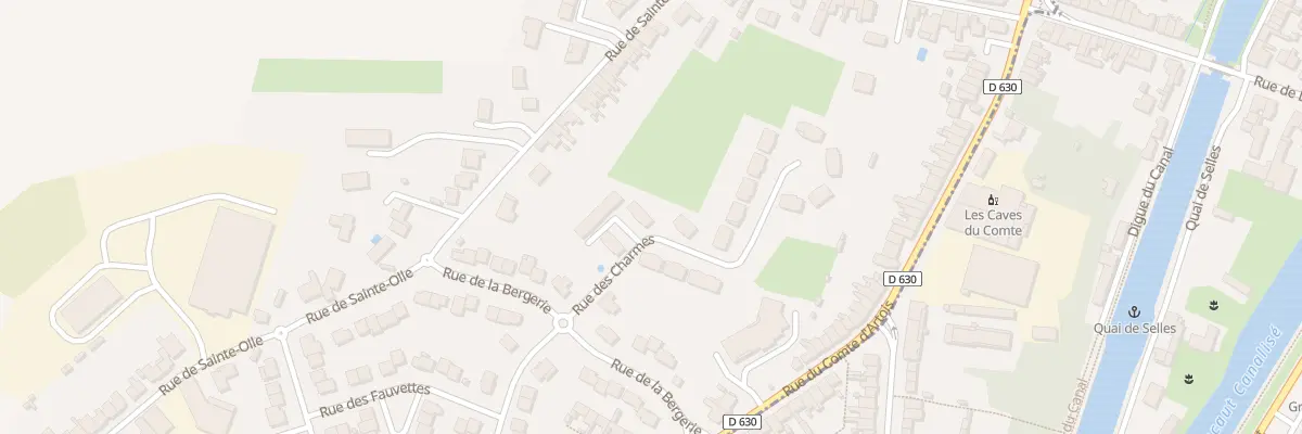 Plan du 13 Rue des Charmes à Neuville-Saint-Rémy