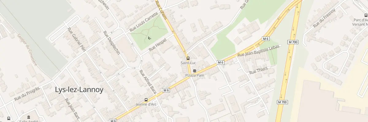 Plan du 13 Rue de Cohem à Lys-lez-Lannoy