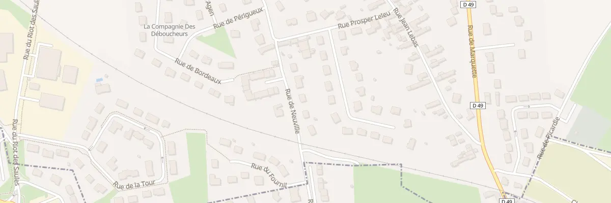 Plan du 35 Rue de la Neuville à Tilloy-lez-Cambrai