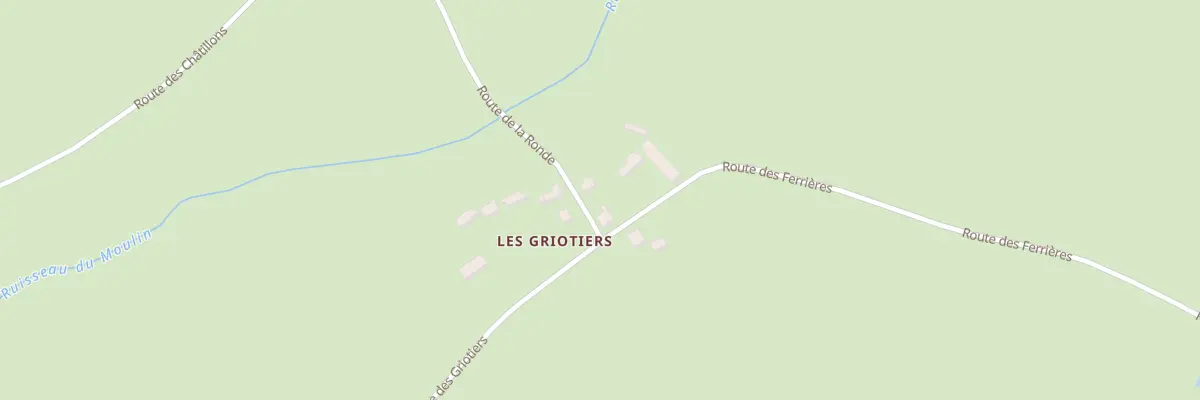 Plan du 75 Le Griotier à Tresnay