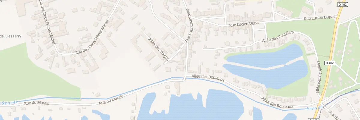 Plan du 52 Rue Paul Chantreau à Féchain