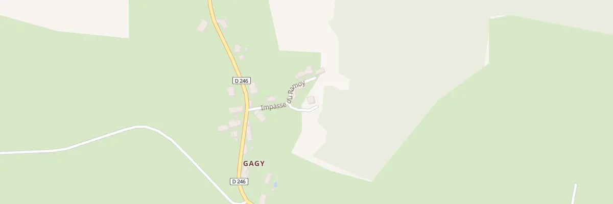 Plan du 108 Gagy à La Celle-sur-Nièvre