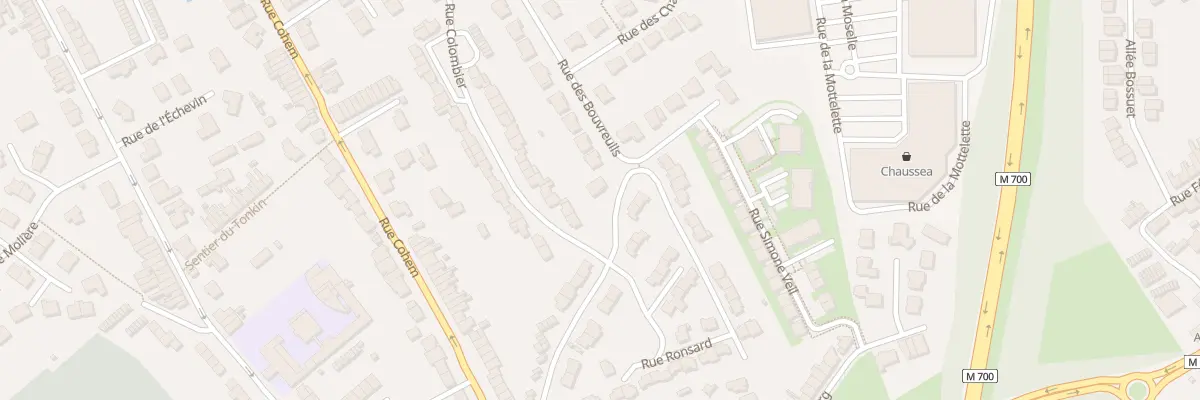 Plan du 1 Rue de la Mottelette à Lys-lez-Lannoy