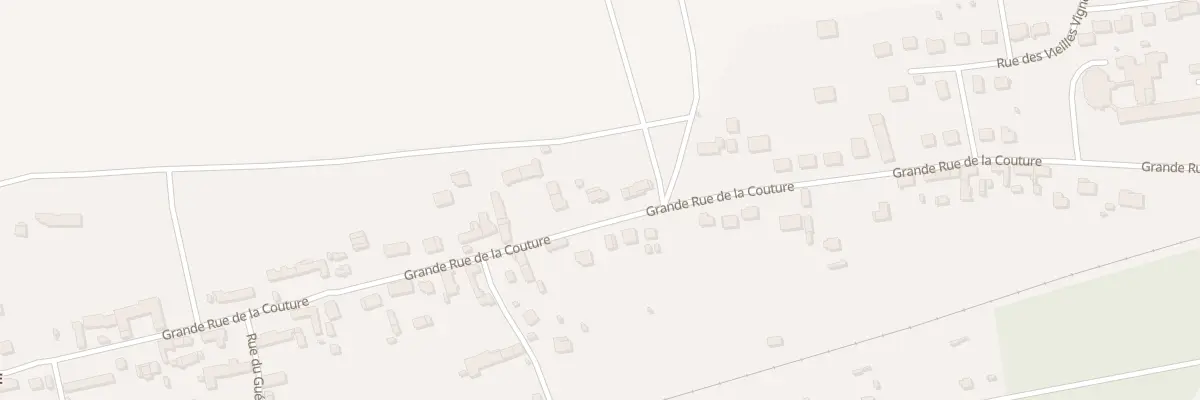 Plan du 22 Grande Rue de Couture aux Ormes-sur-Voulzie