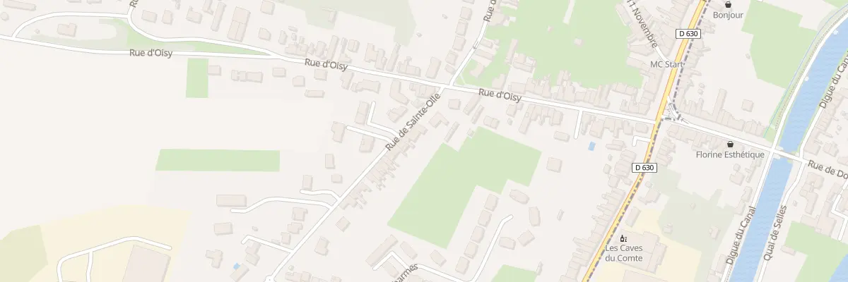 Plan du 10 Rue de Sainte-olle à Neuville-Saint-Rémy