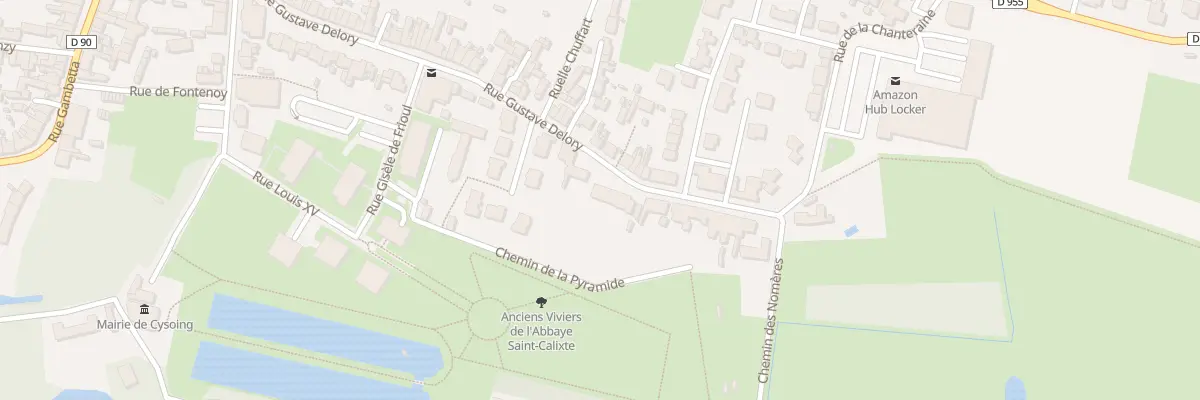 Plan du 306 Rue Gustave Delory à Cysoing