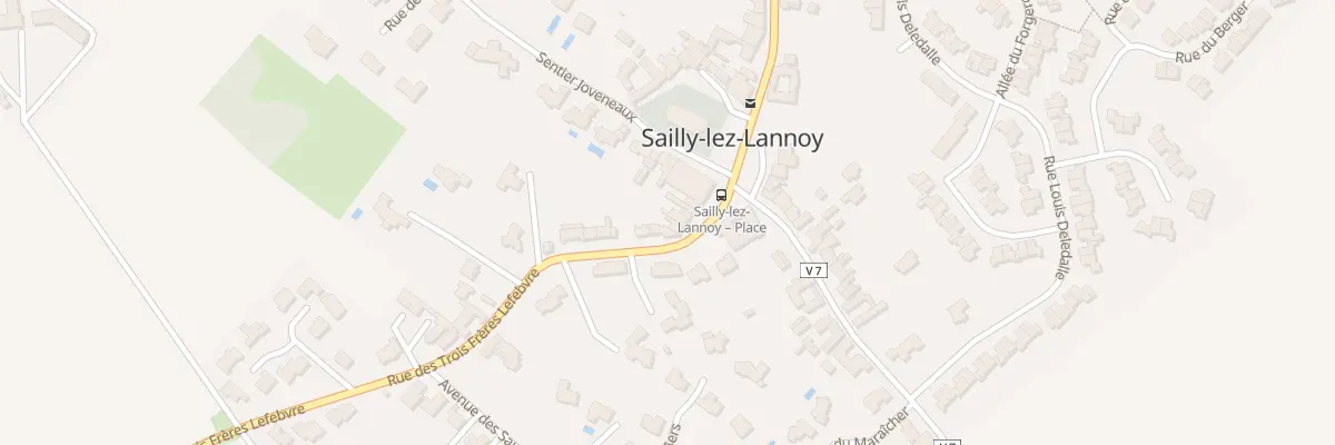 Plan du 4 Rue des Trois Frères Lefebvre à Sailly-lez-Lannoy
