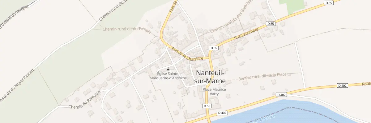 Plan du 7 Rue des Bons Enfants à Nanteuil-sur-Marne