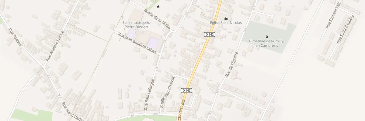 Plan du 151C Rue Charles Gide à Rumilly-en-Cambrésis