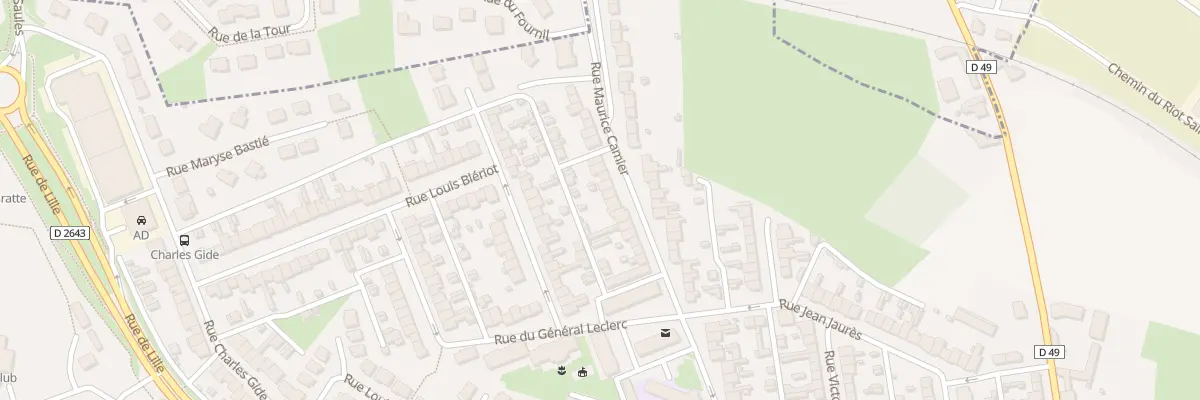 Plan du 55 Rue Maurice Camier à Neuville-Saint-Rémy