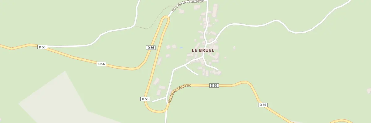 Plan du 5451 Le Bruel à Bourgs sur Colagne
