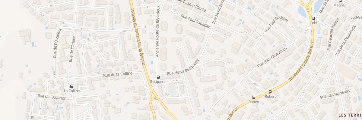 Plan du 19 Rue Henri Becquerel à Béziers