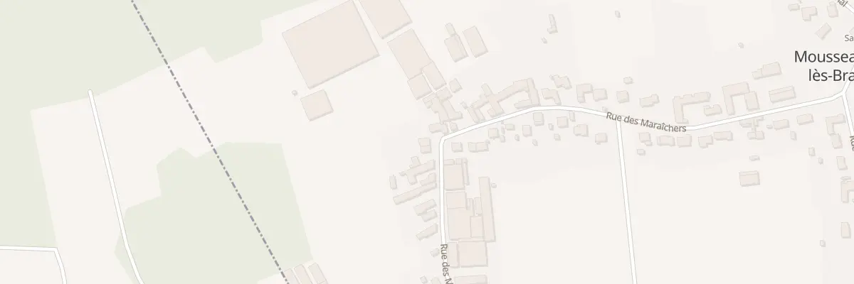 Plan du 544 Rue des Maraichers à Mousseaux-lès-Bray