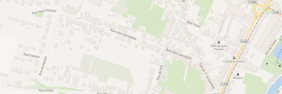 Plan du 31 Rue Gambetta à Neuville-Saint-Rémy