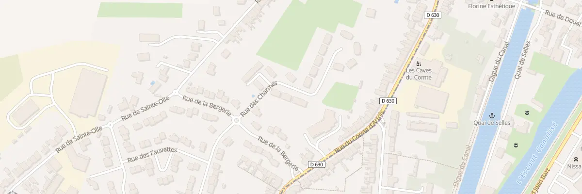 Plan du 8 Rue des Charmes à Neuville-Saint-Rémy