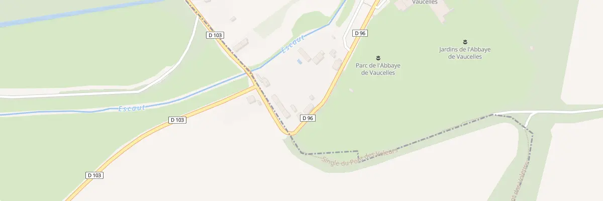 Plan du 9006 Hameau de Vaucelles aux Rues-des-Vignes