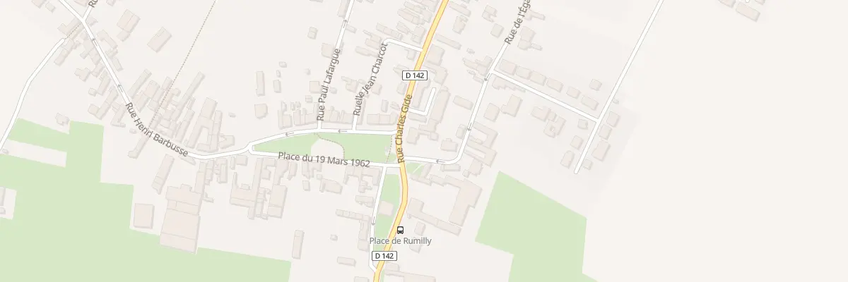 Plan du 24 Rue Charles Gide à Rumilly-en-Cambrésis