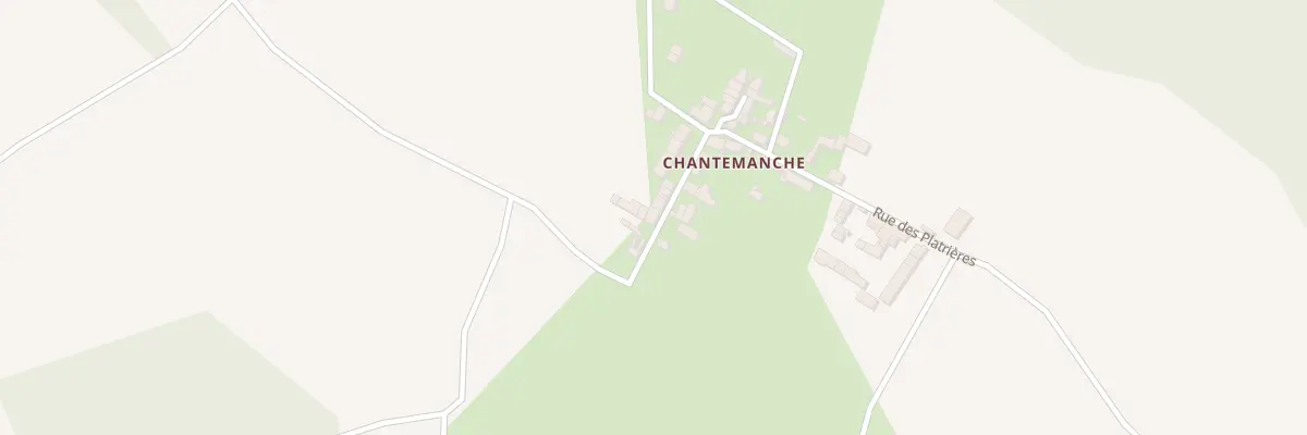 Plan du 9038 Hameau de Chantemanche à Saâcy-sur-Marne