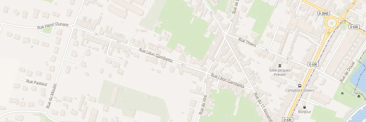 Plan du 18 Rue Gambetta à Neuville-Saint-Rémy