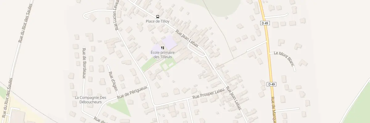Plan du 57 Rue Jean Lebas à Tilloy-lez-Cambrai