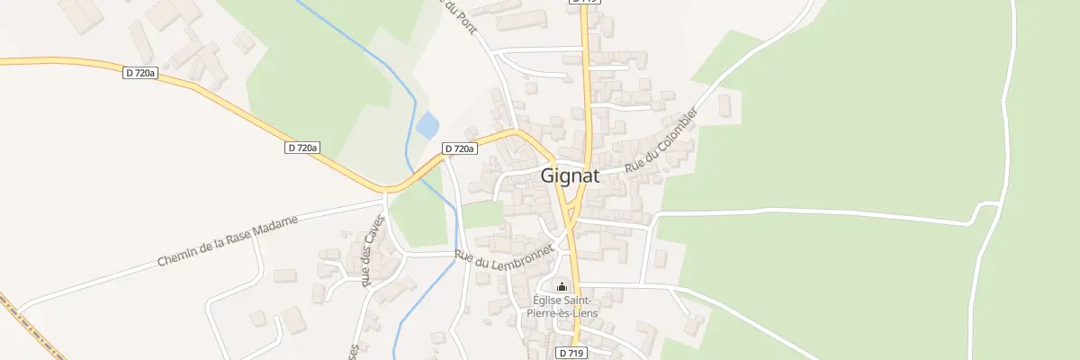 Plan du 6 Pl de la Mairie à Gignat