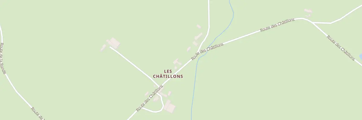 Plan du 1011 Rte des Châtillons à Tresnay