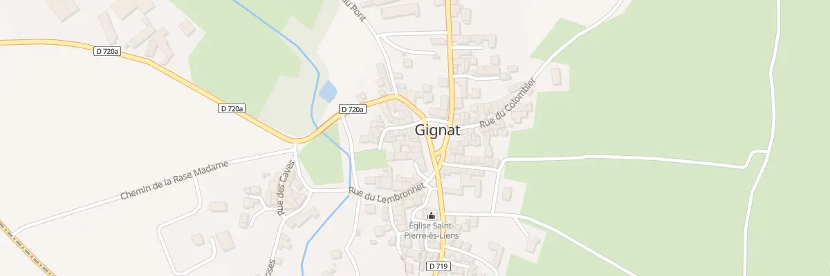 Plan du 5 Pl de la Mairie à Gignat