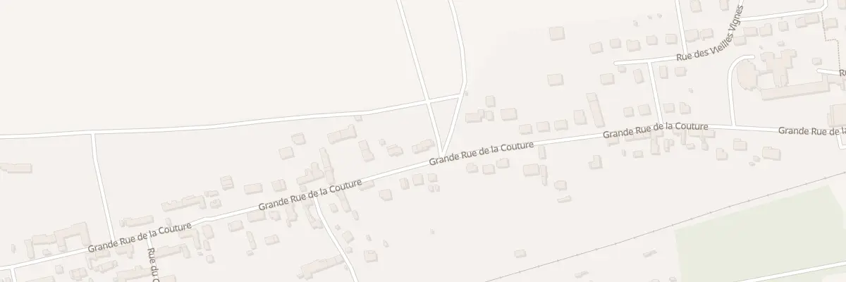 Plan du 20 Gr Grande Rue de Couture aux Ormes-sur-Voulzie