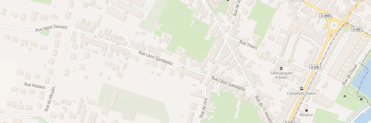 Plan du 20 Rue Gambetta à Neuville-Saint-Rémy