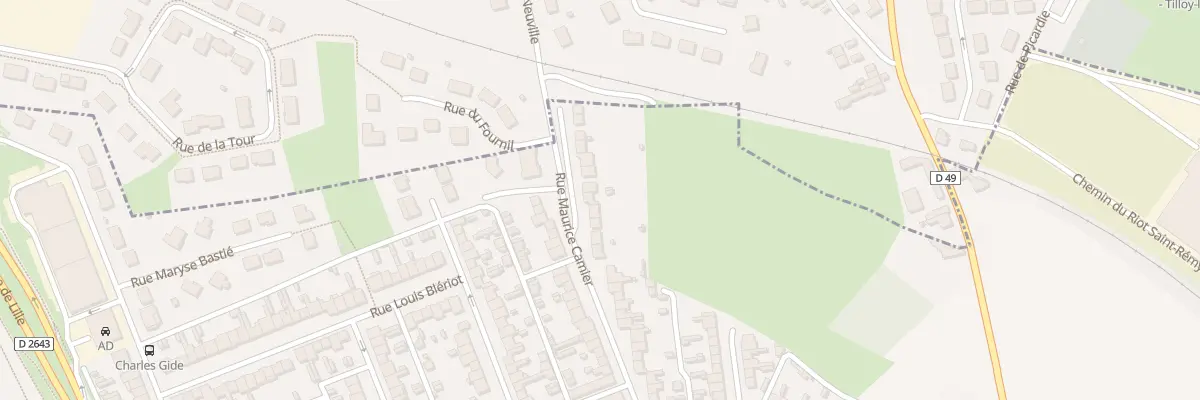 Plan du 86 Rue Maurice Camier à Neuville-Saint-Rémy